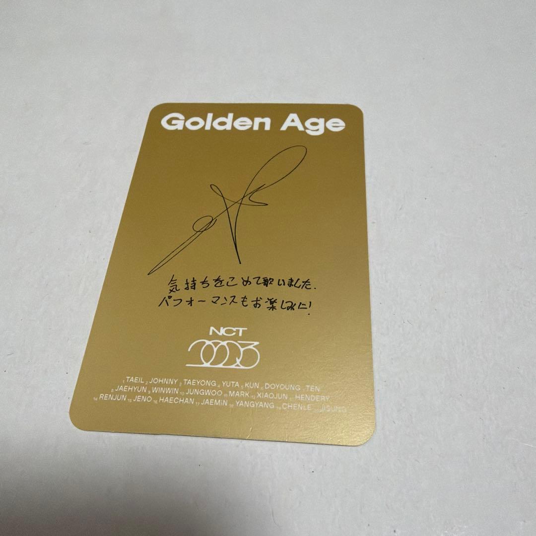 NCTDREAM GOLDENAGE トレカ ロンジュン - メルカリ