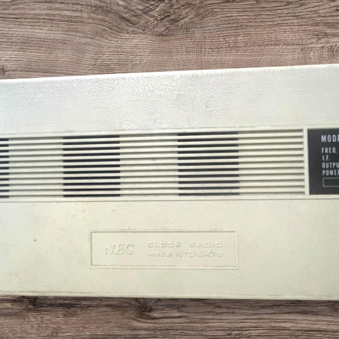 昭和レトロNEC 新日本電気６石トランジスターラジオNTC-6H78アンティーク