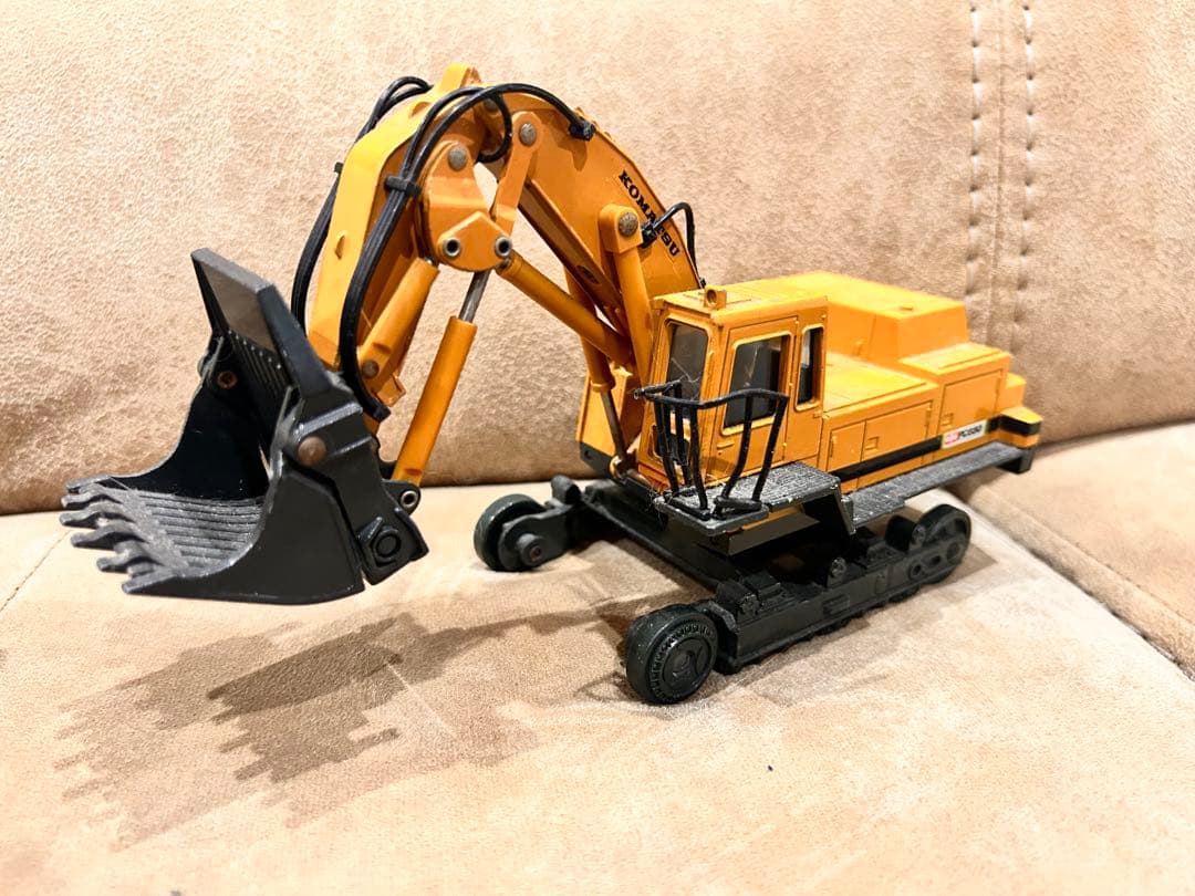 コマツ 重機 ダイキャスト セット 現状品 ユンボ KOMATSU ミニカー