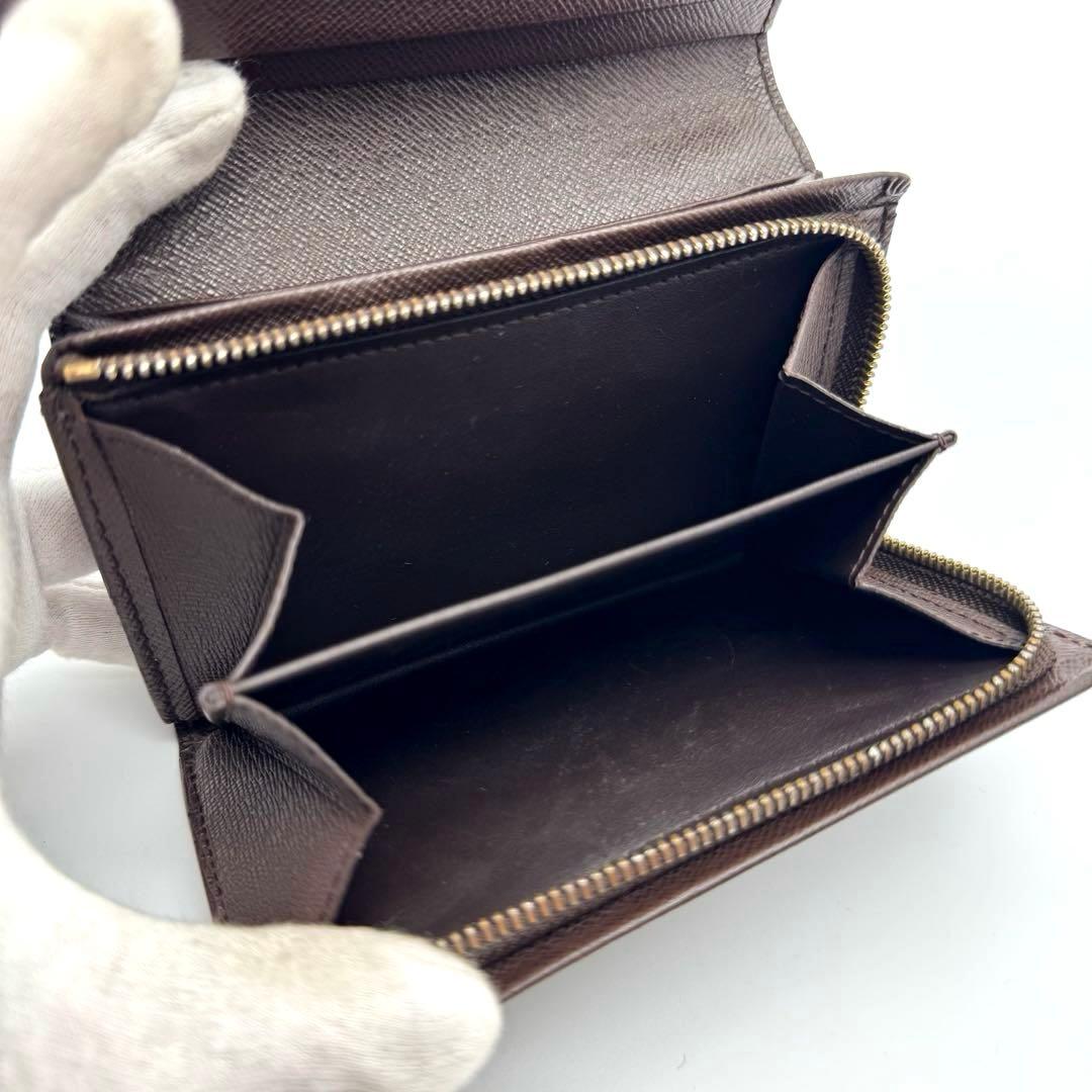 新型・極美品】ルイヴィトン ダミエ ポルトフォイユ トレゾール 折り