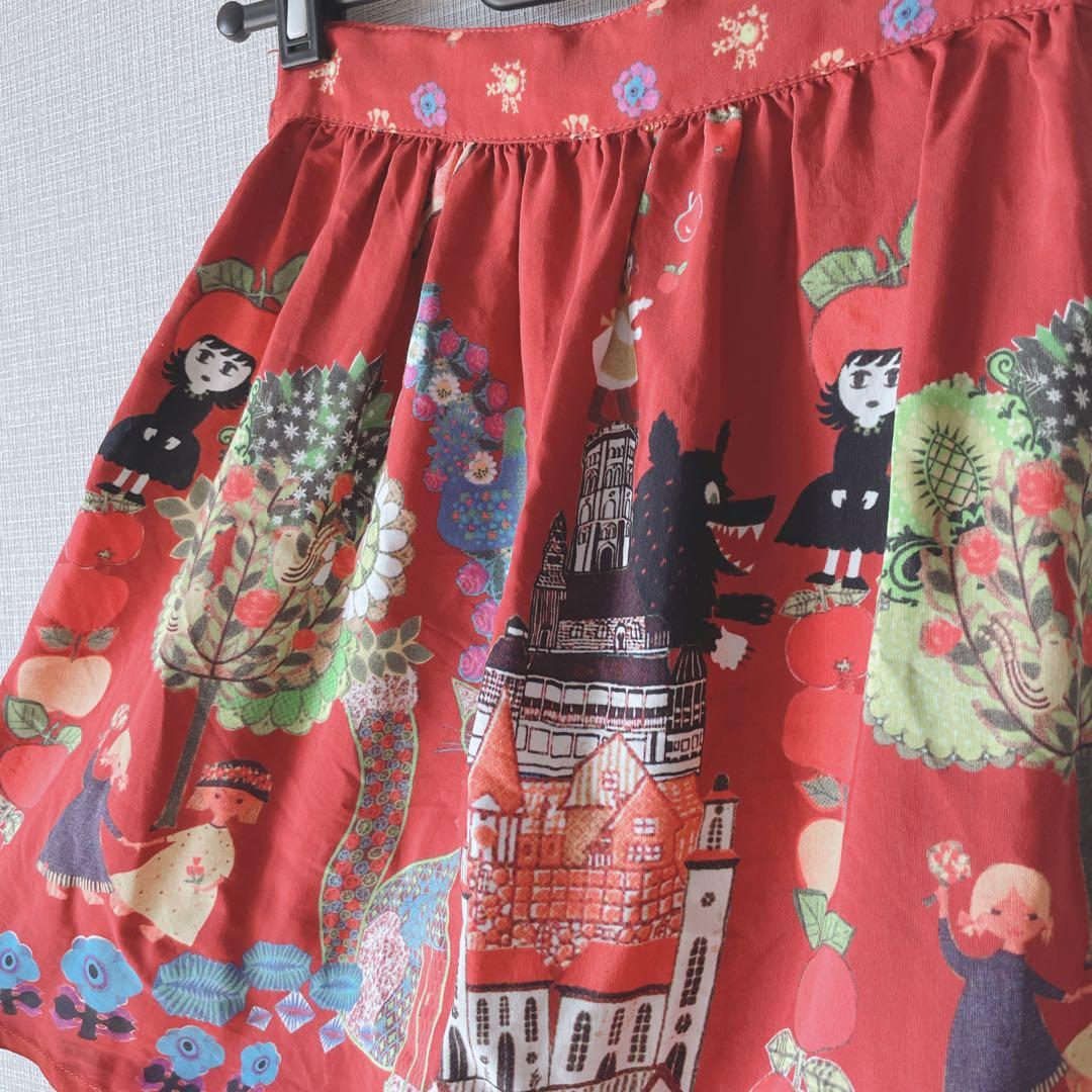 ムチャチャ 赤ずきんスカート AHCAHCUM muchacha あちゃちゅむ - メルカリ