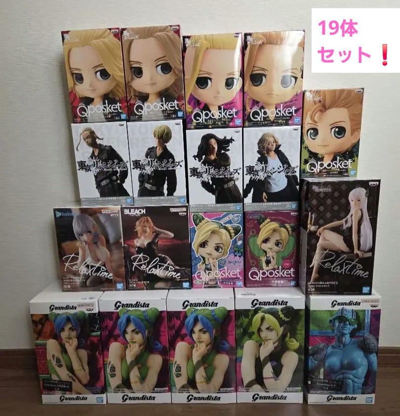 新品未開封❗プライズフィギュアまとめ売り❗ うわっこの8点セットやば…特に甚爾と脹相揃ってるの反則だろ羨まし