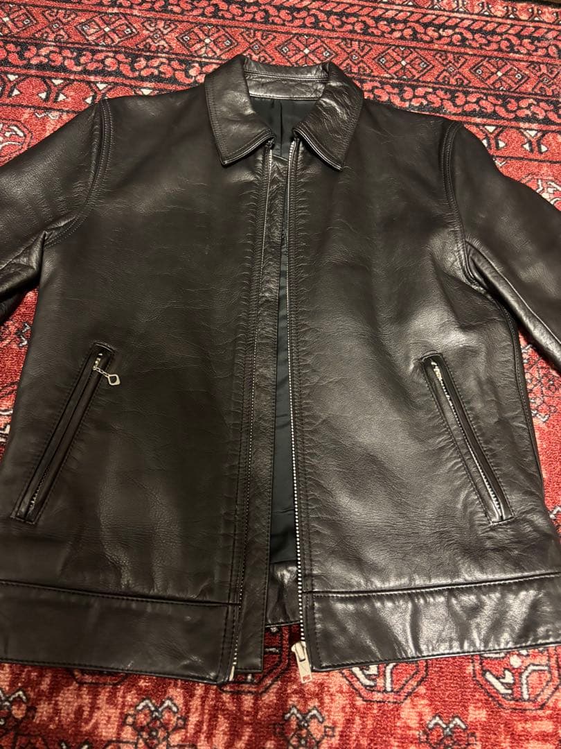 ワコマリア　WACOMARIA ライダース WACKO MARIA/COWHIDE LEATHER DOUBLE RIDERS JACKET（BLACK）［レザー