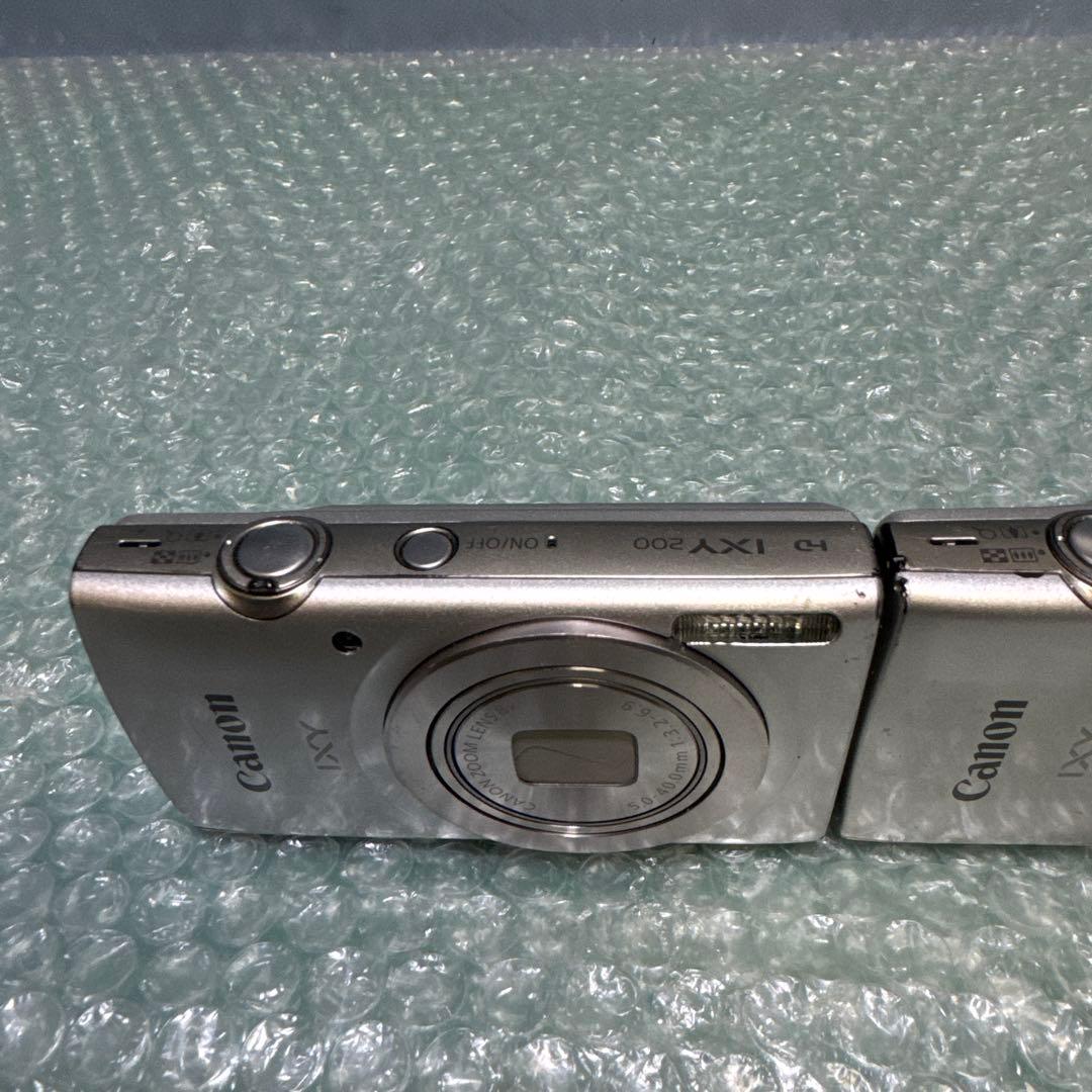 Canonデジカメ IXY200 シルバー ジャンク　2台セット