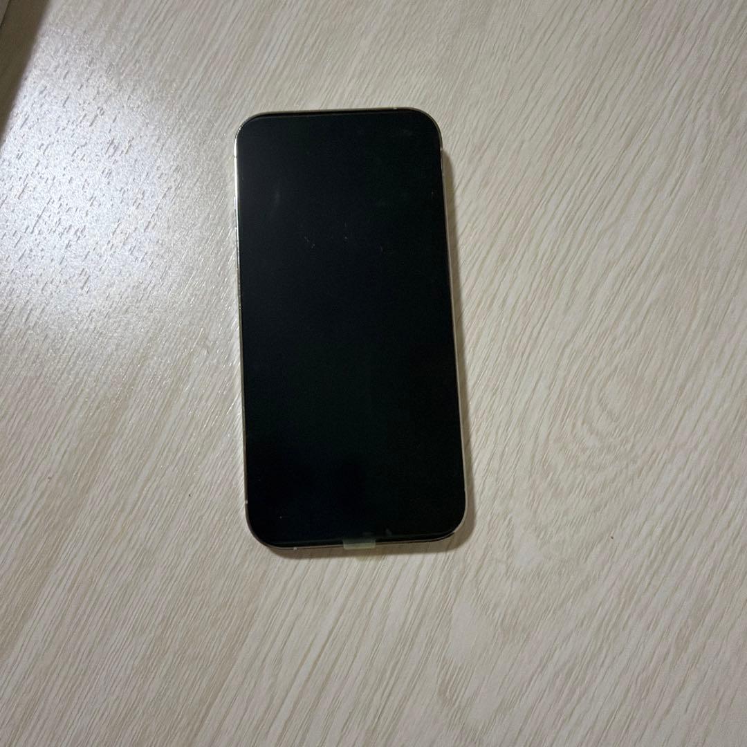 前面新品同様！Apple iPhone 14 Pro シルバー 本体 充電器