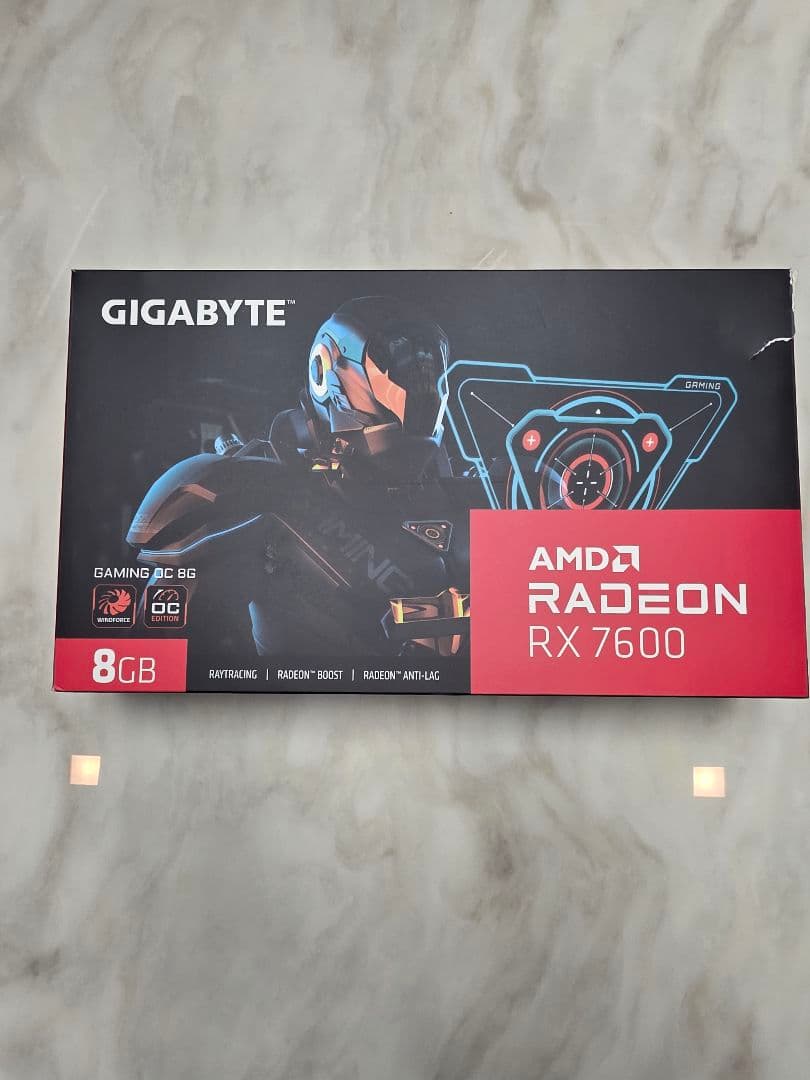 GIGABYTE AMD RADEON RX 7600 8GB OC 値下げ中
