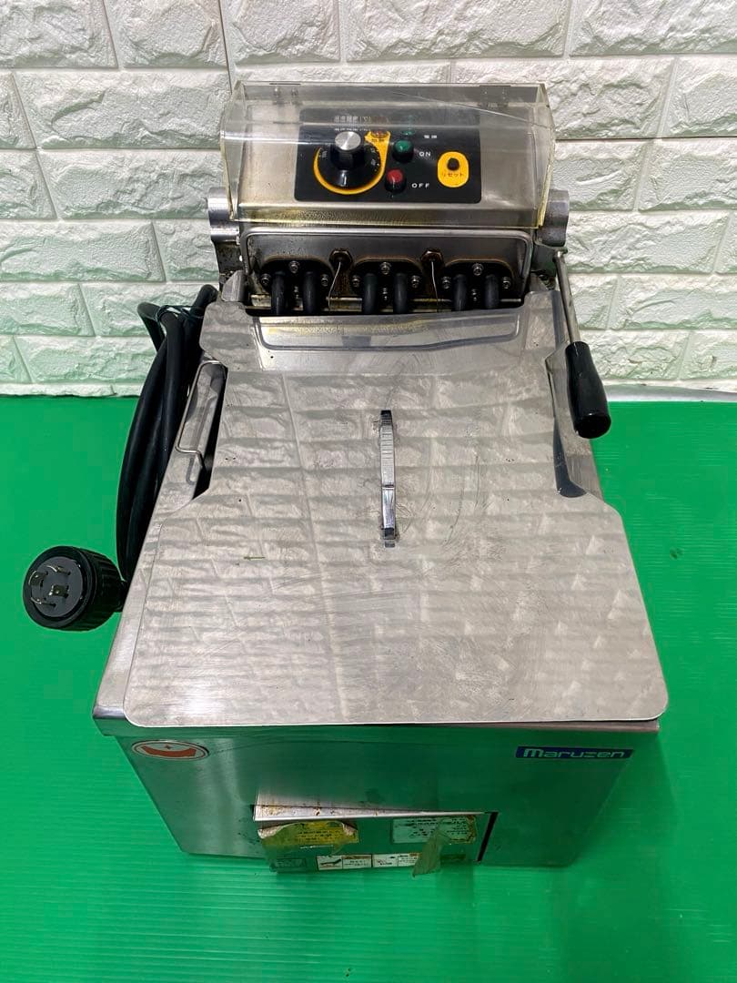 マルゼン 電気フライヤー(卓上型一槽式) MEF-8TE(旧MEF-8TD)