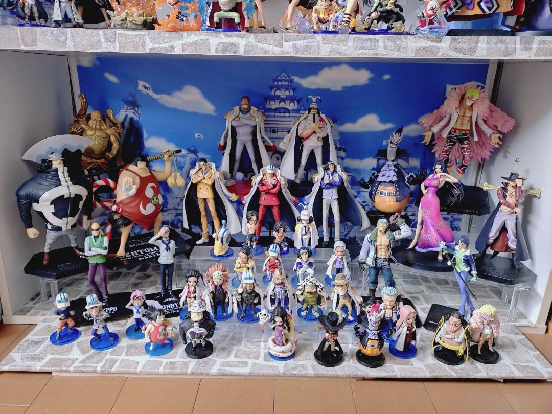 ワンピース 頂上決戦 海軍側フィギュアセット - メルカリ