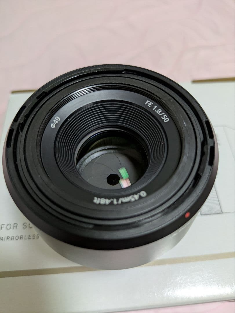 SONY Eマウント 単焦点レンズ SEL50F18F