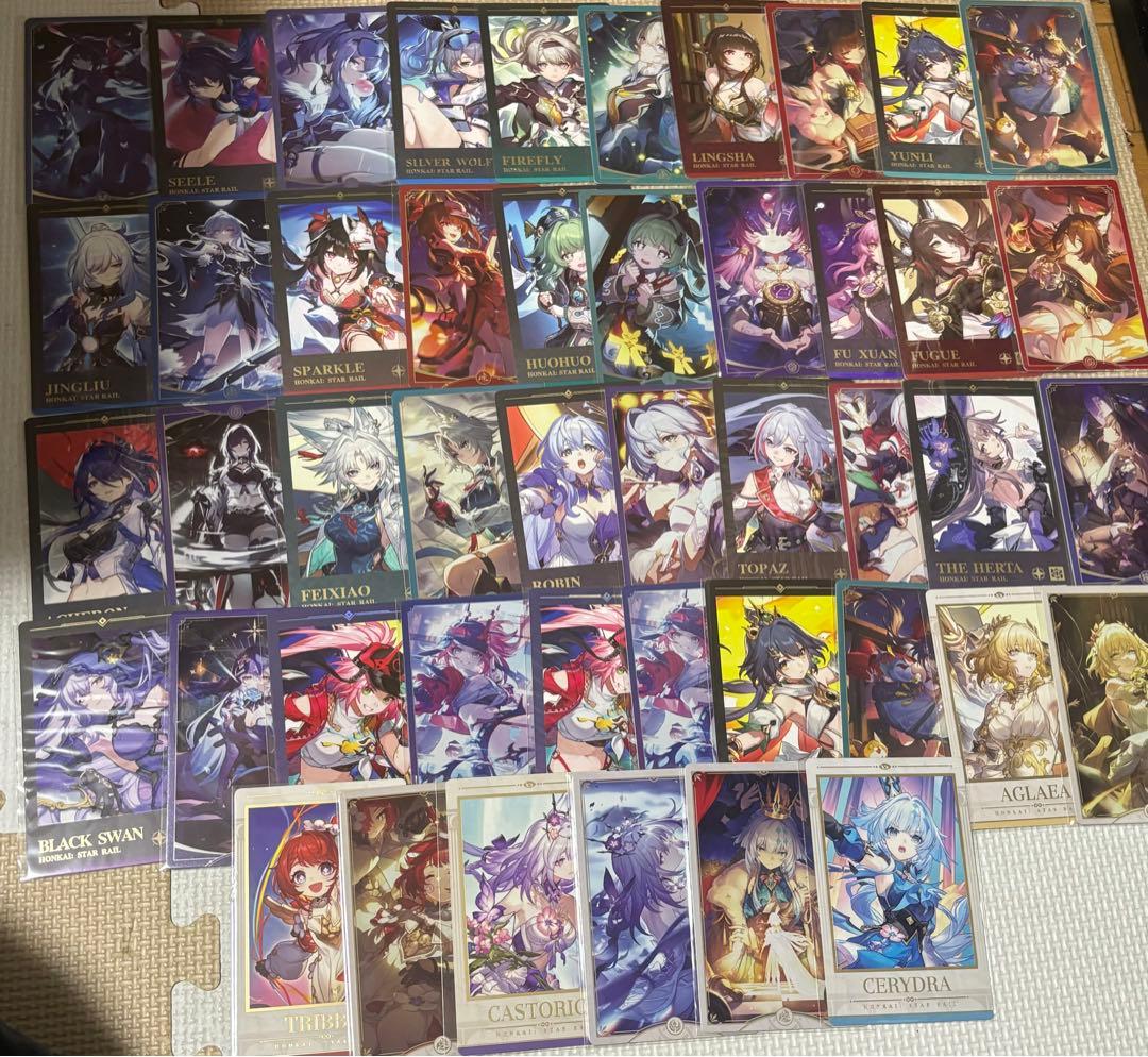 崩壊スターレイル ぱしゃこれ　カード 特典 非売品 タオバオ 公式　まとめ売り サフェル 崩壊スターレイル パシャこれ カード 特典 非売品 タオバオ