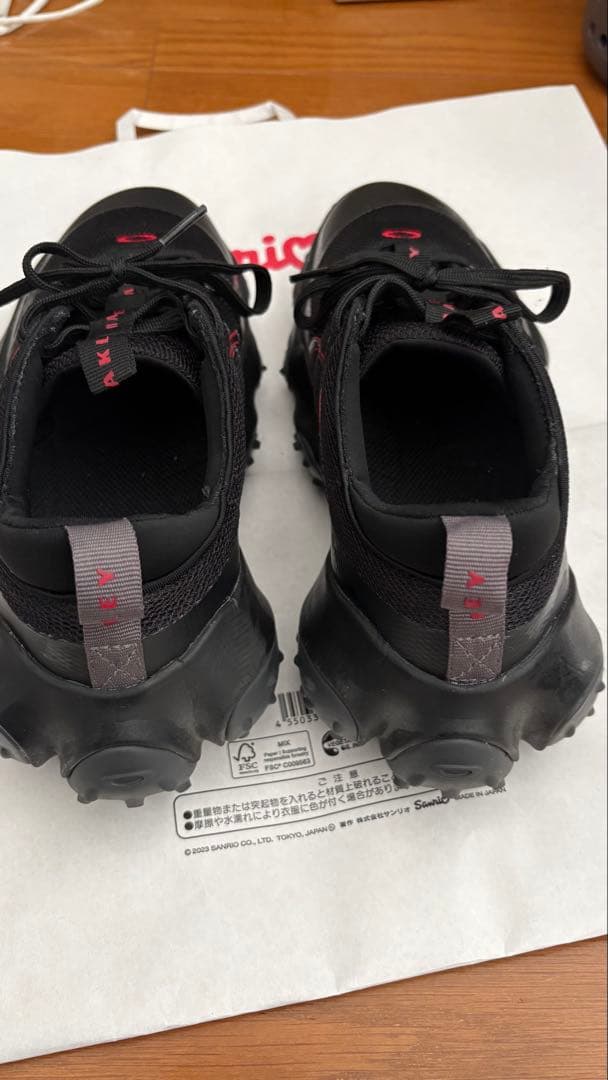 OAKLEY EDGE FLEX ブラック レッド 27.0cm