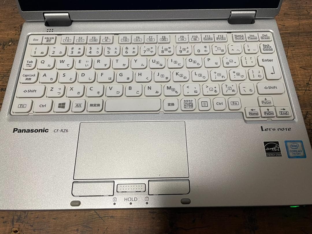 Win11 CF-RZ6 メモリ8GB SSD128GB 純正互換ACアダプタ有