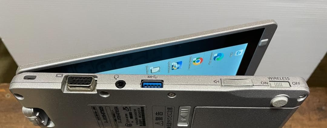 Win11 CF-RZ6 メモリ8GB SSD128GB 純正互換ACアダプタ有