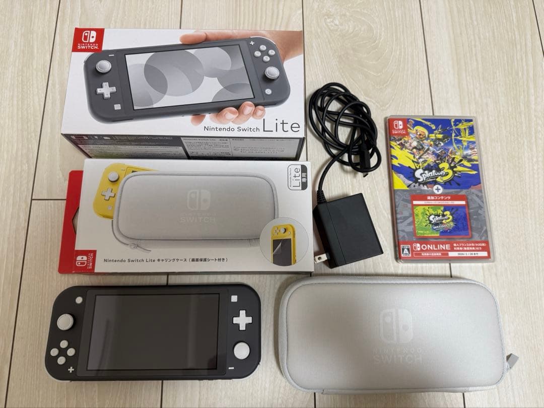 Switch Lite グレー 本体 スプラトゥーン3 任天堂（Nintendo） Nintendo Switch Lite スプラトゥーン3 オリジナル