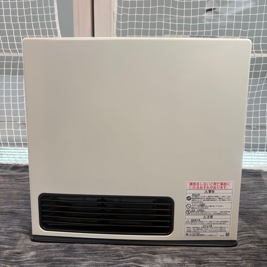 【未使用級極美品】Rinnai SRC-365E ガスファンヒーター 2mホース