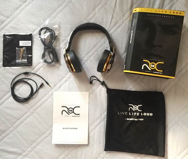 【モンスター社:オーバーイヤーヘッドホン】クリスティアーノ・ロナウド監修