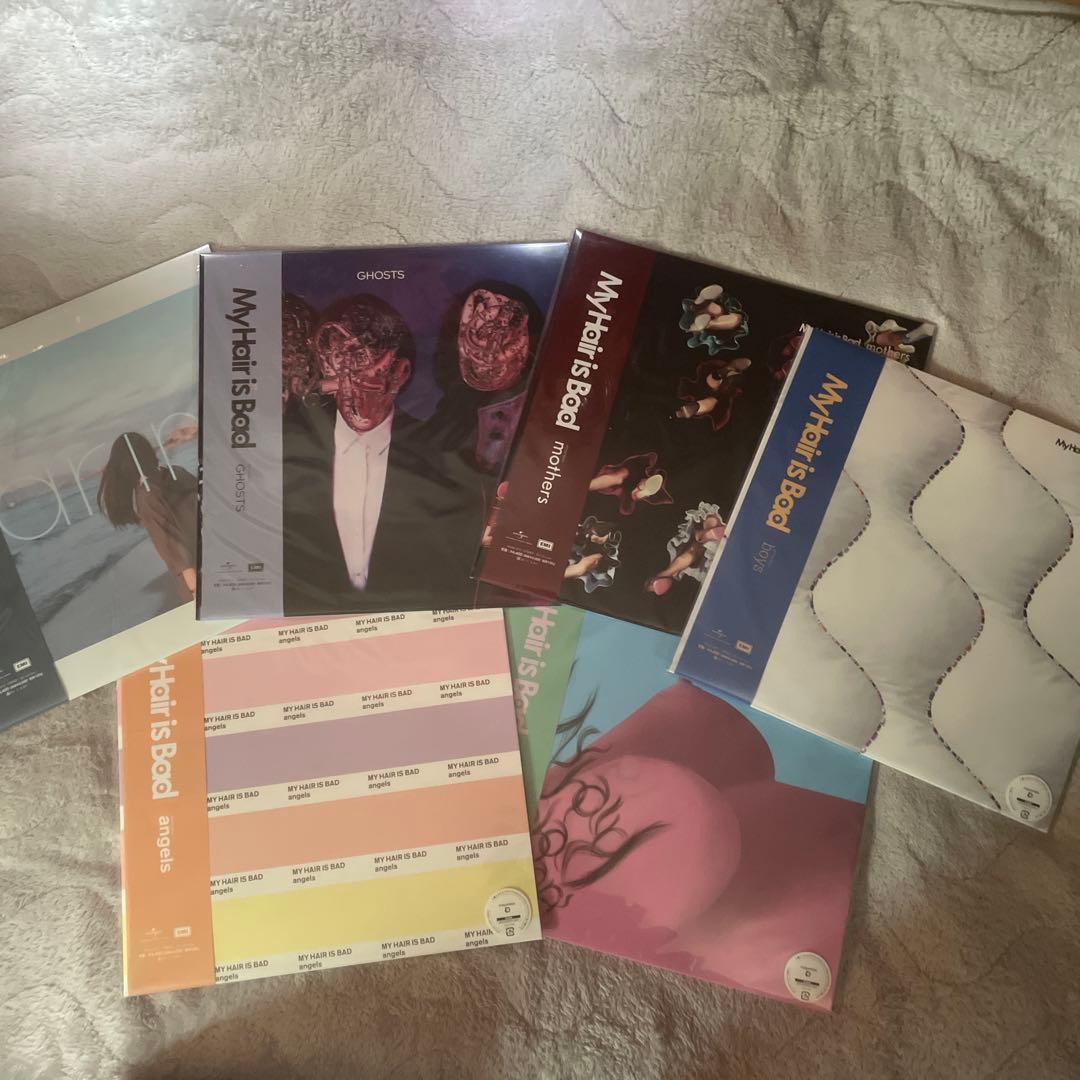 My Hair is Bad アナログレコード6枚セット Amazon.co.jp: My Hair is Bad アナログレコード アルバム セット