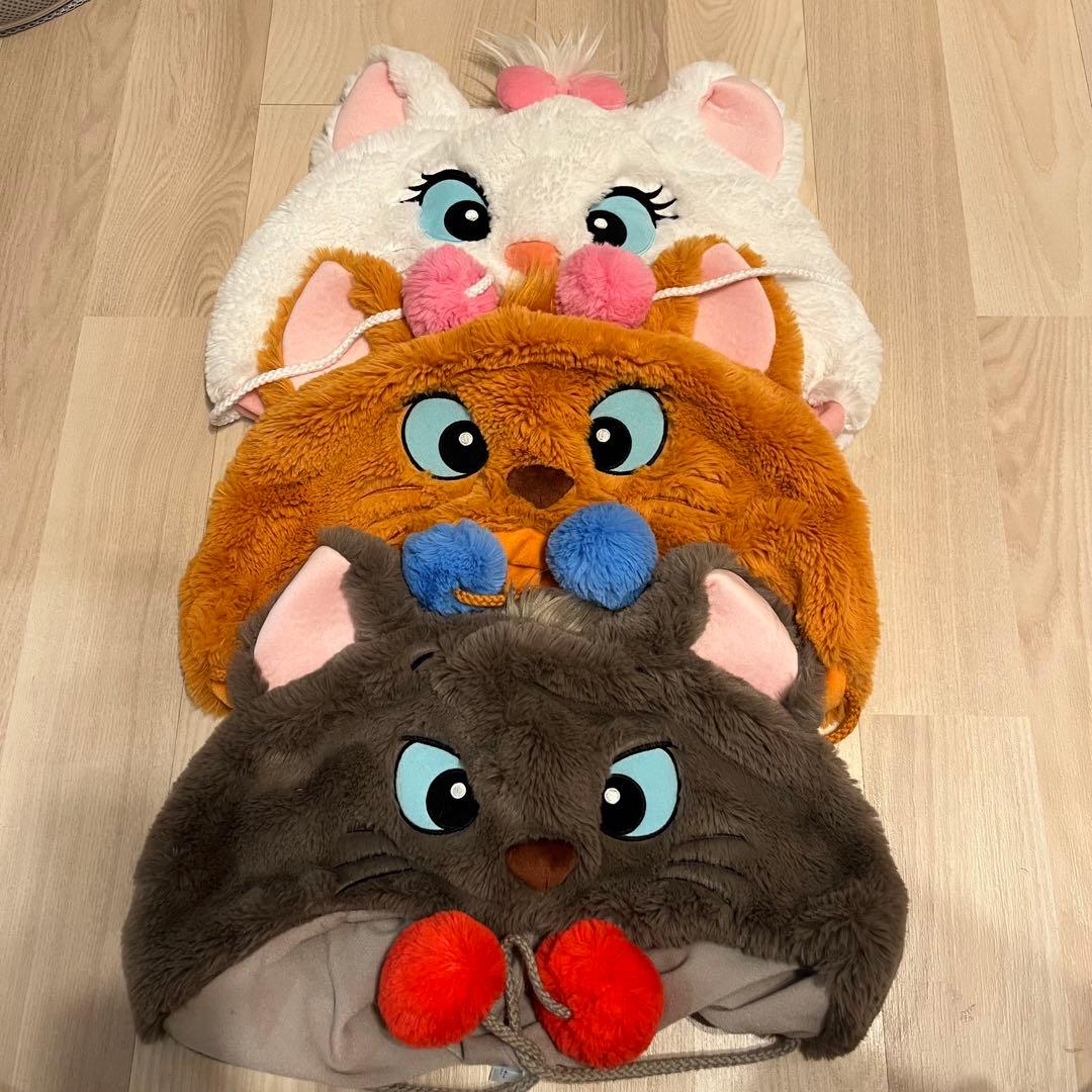 ディズニー ファンキャップ おしゃれキャット 3点セット - メルカリ