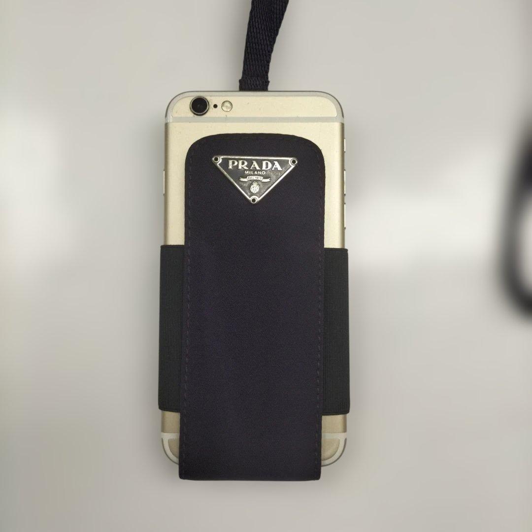 JBE07-8 プラダ シガレットケース トライアングル 携帯ケース
