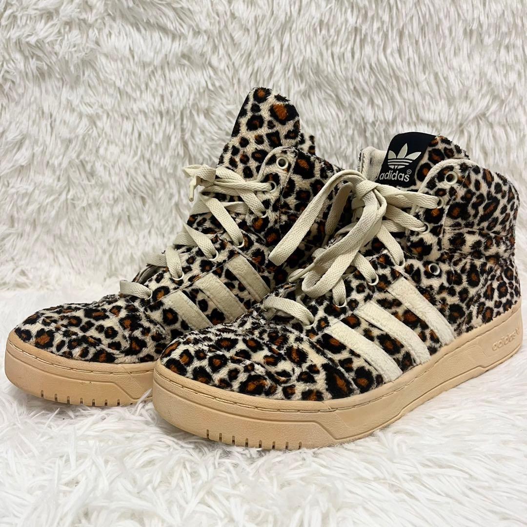 adidas×Jeremy Scott コラボ レオパード しっぽスニーカー - メルカリ