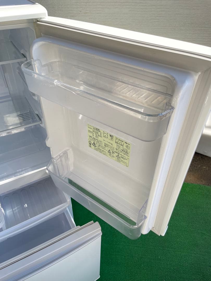 775 シャープ キーワード 左右付け替え可能2ドア冷蔵庫 ホワイト 一人暮らし