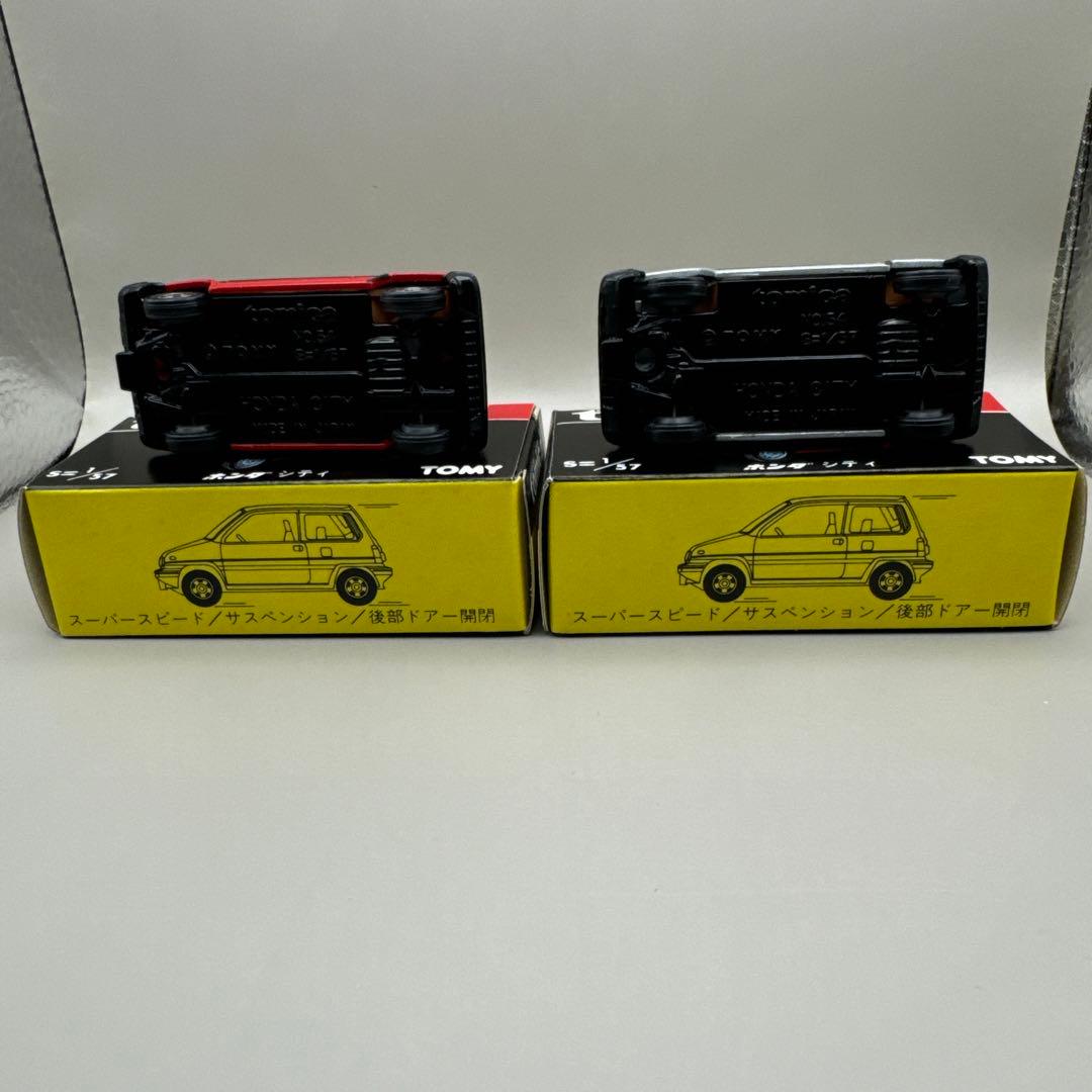 トミカ黒箱54-3ホンダシティ・シティフェア販売商品6台(1982 年9月開催