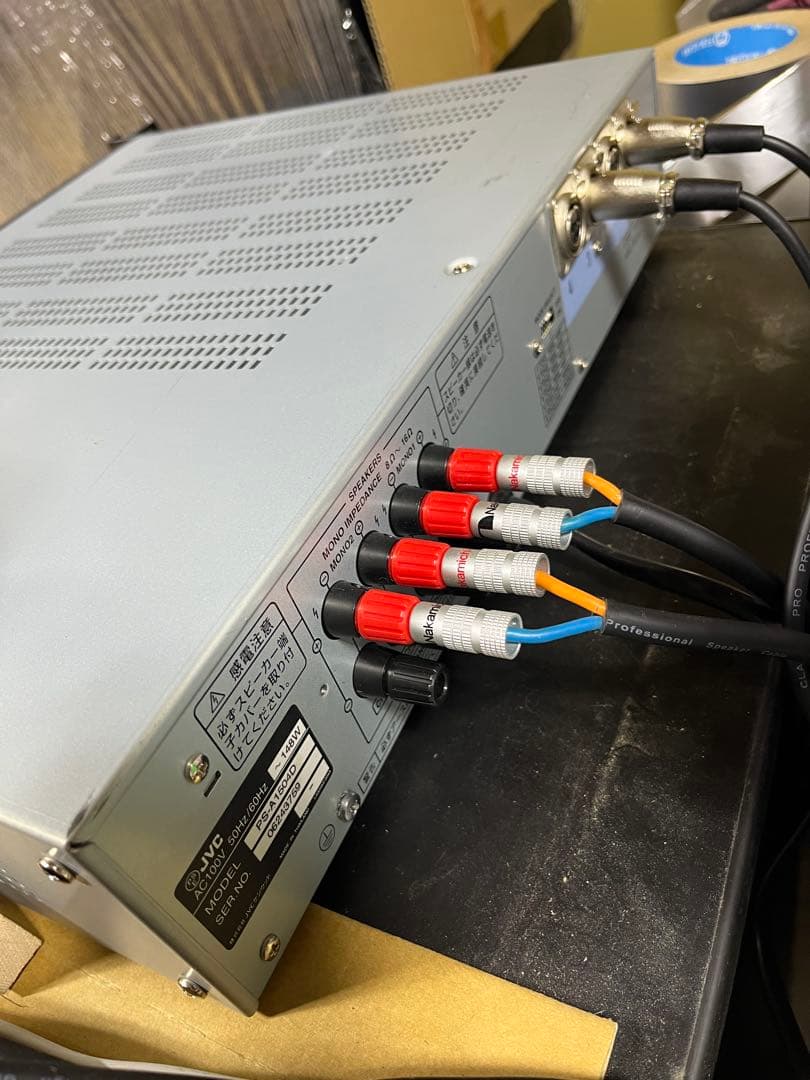 ビクターVOSS PS-A1504D D級パワーアンプ動作良好品