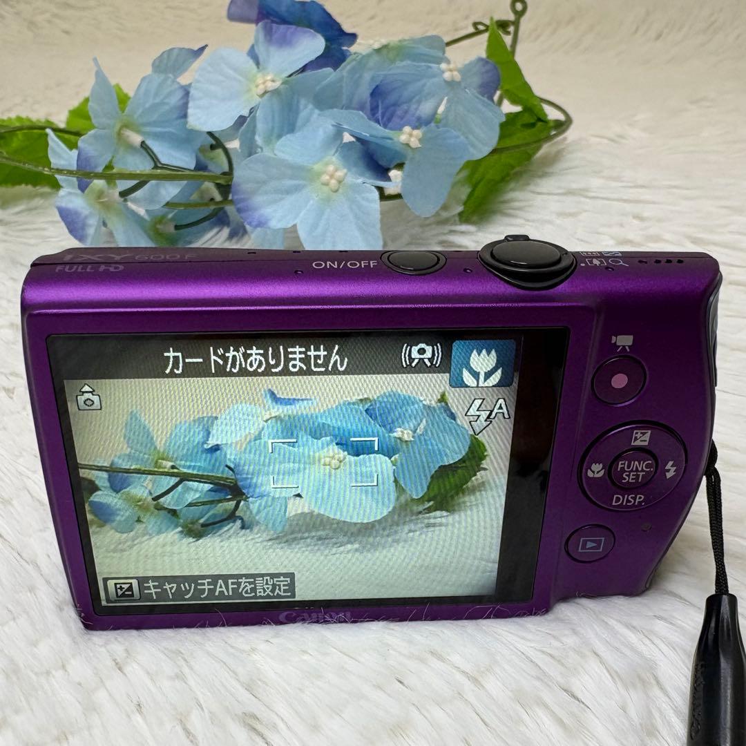 Canon カメラ　IXY 600F PC1676 充電器　箱　コンデジ　動作品