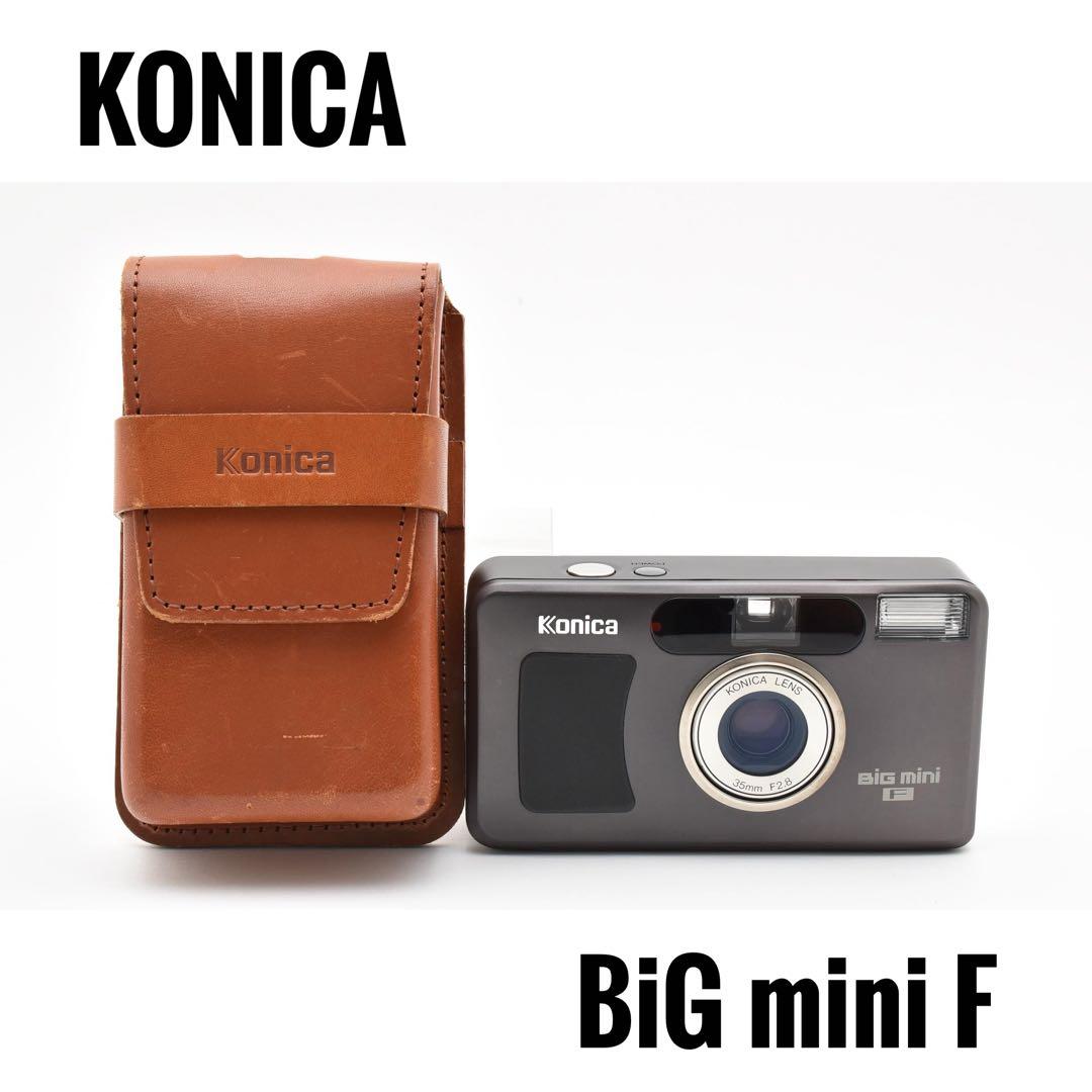 【美品】 Konica BiG mini F コニカ ビッグミニ マップカメラ情報】Konica Big mini F を持って出掛けよう！！ | THE