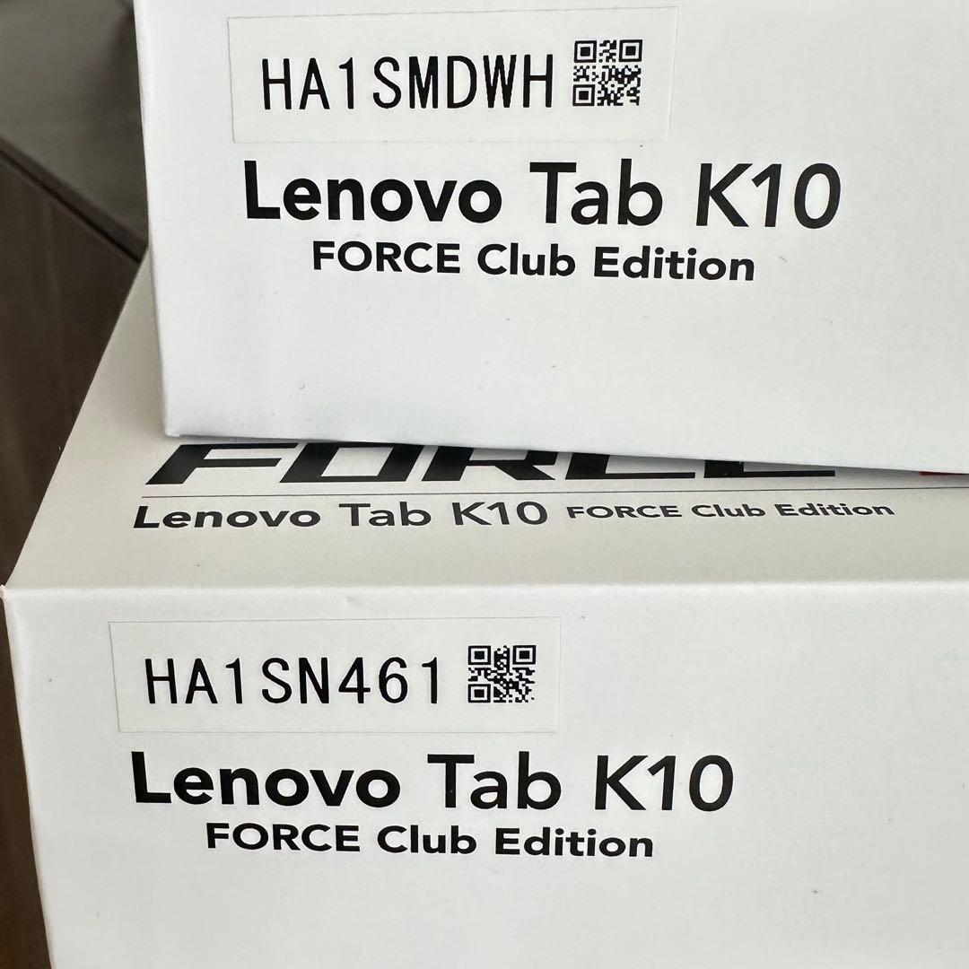 残り1つ‼︎新品Lenovo Tab K10 FORCE Club Edition