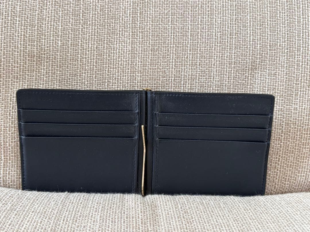 Smythson マネークリップ ブラック - メルカリ