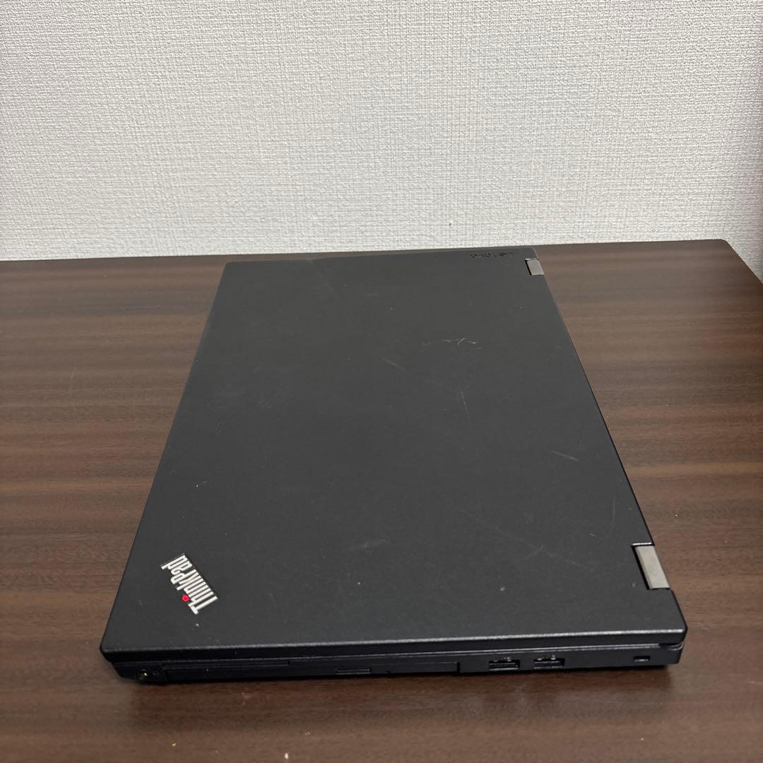 高速SSD！起動時間約10秒！ThinkPad高性能15.6型ノート