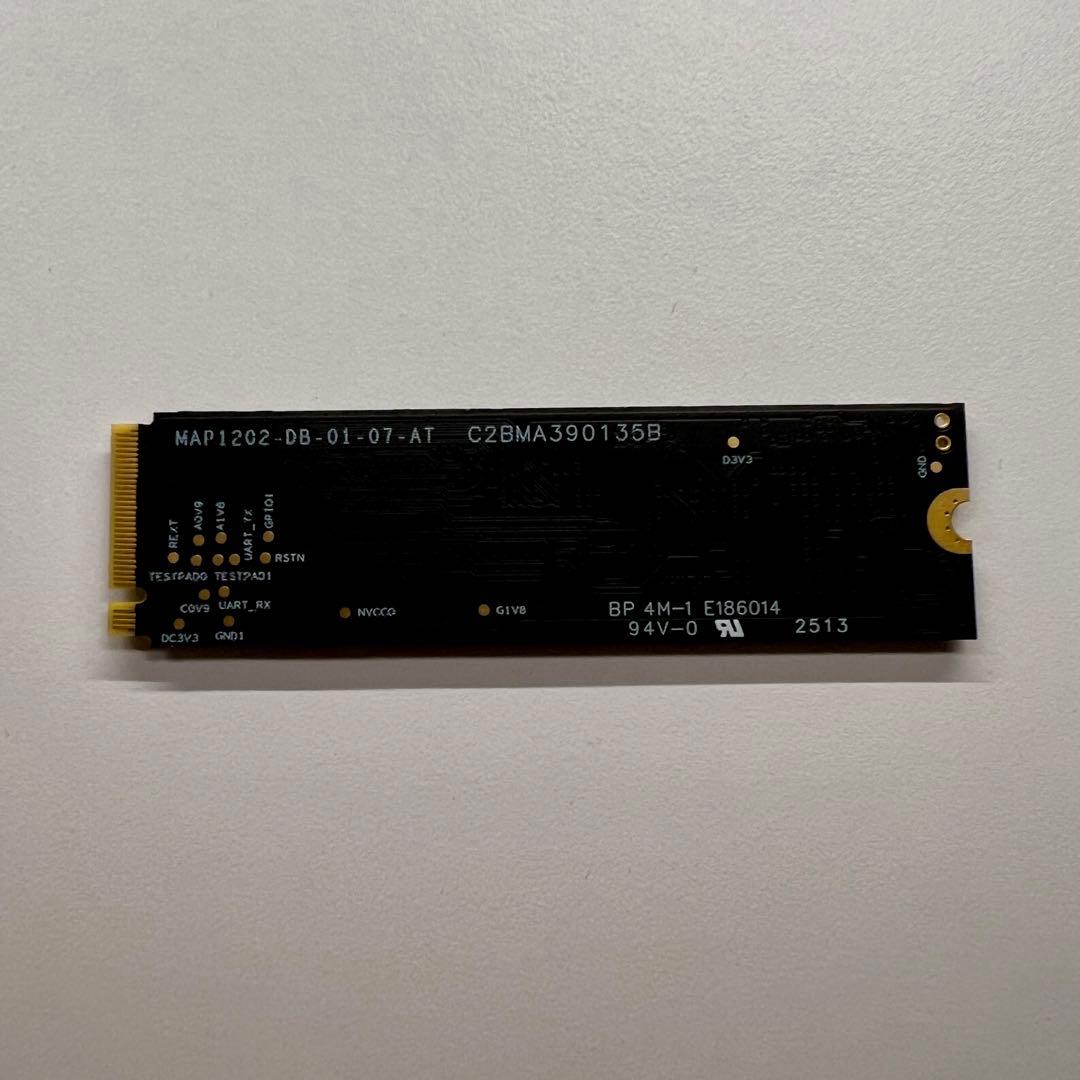 TEAMGROUP MP33 1TB M.2 NVMe SSD 動作確認済