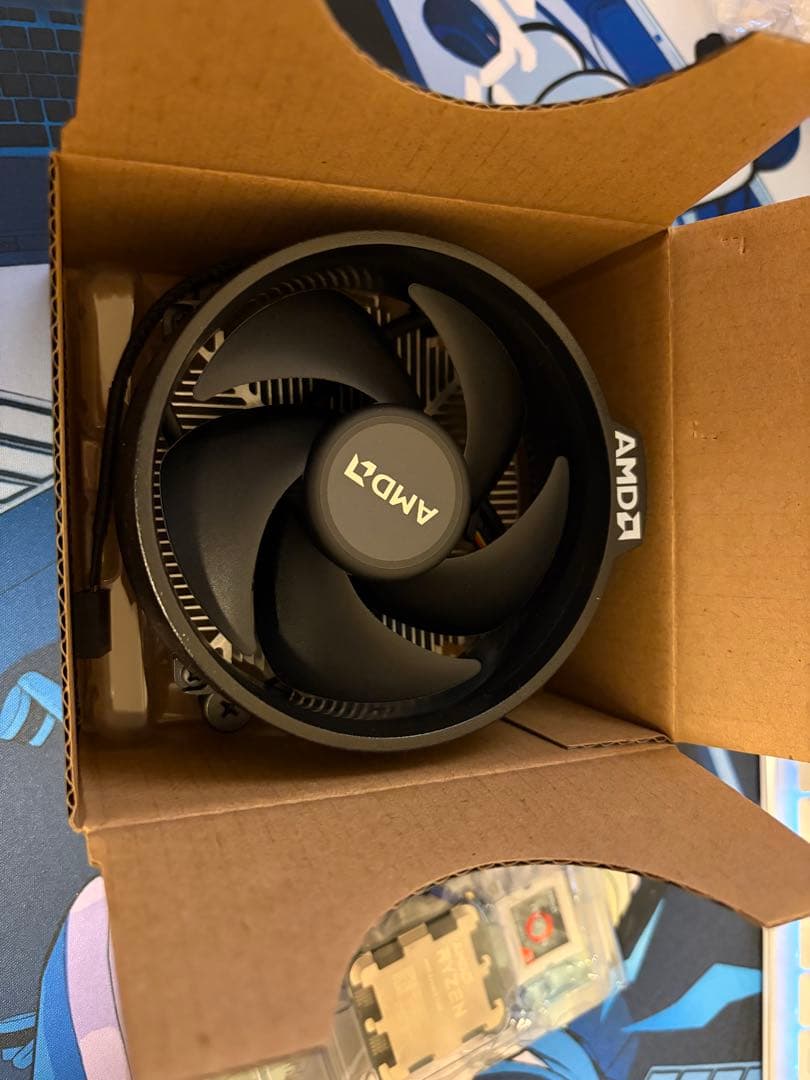 AMD Ryzen 5 7600 CPUクーラー付属