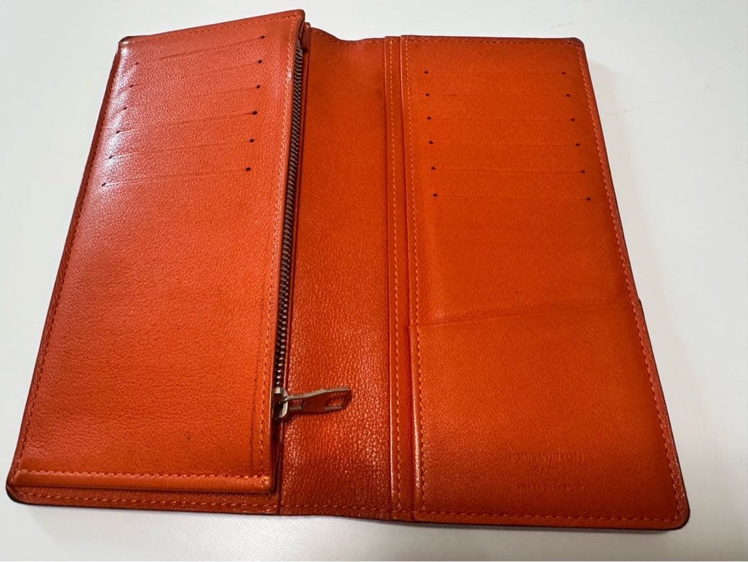 Louis Vuitton オレンジ 長財布