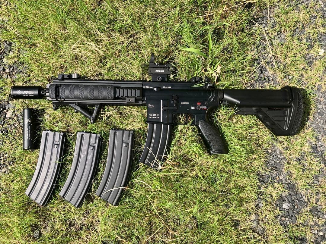 東京マルイ製　次世代電動ガン　HK416D 中古　色々おまけつき 宅配便サイズ】東京マルイ 次世代電動ガン/HK416D > 次世代M4シリーズ