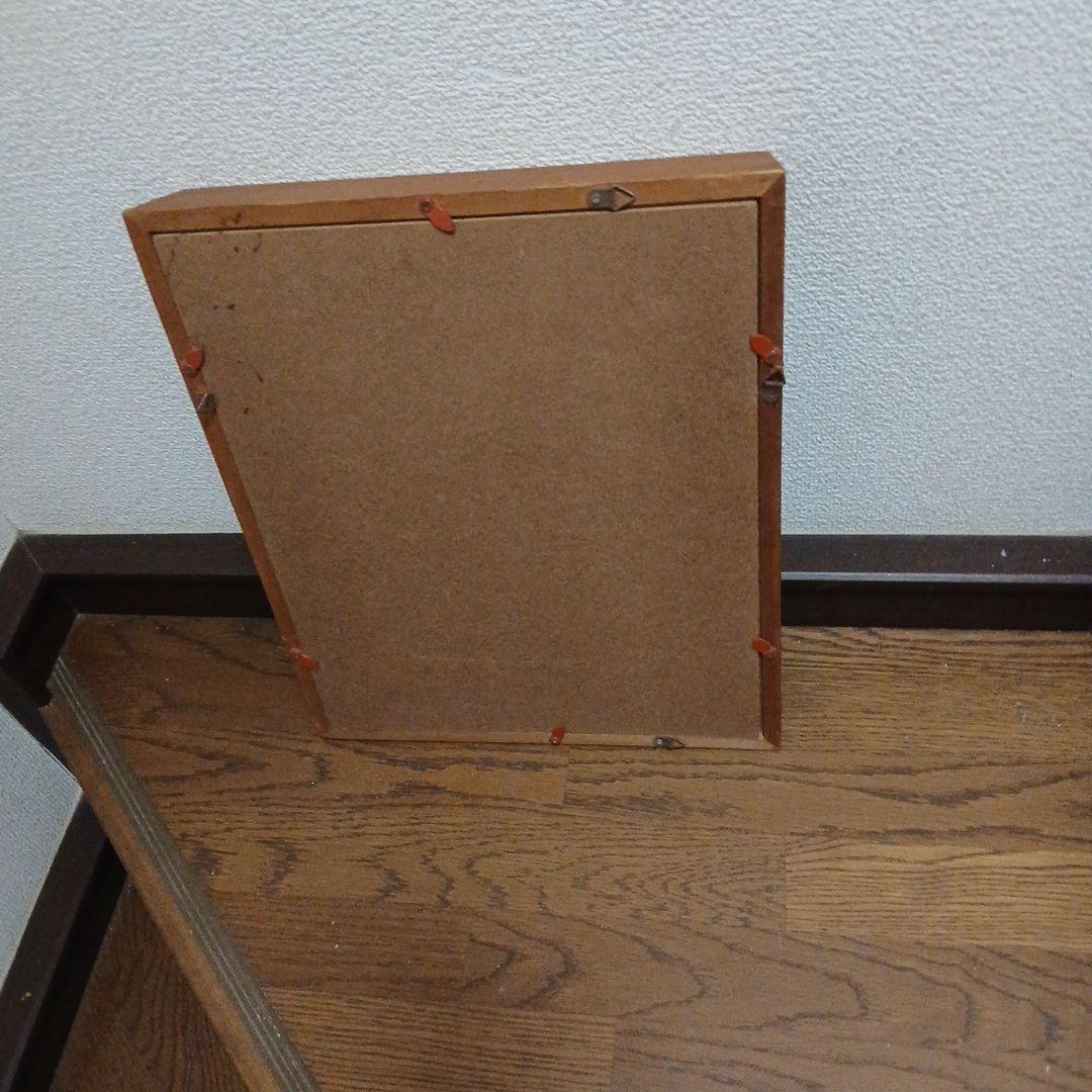 バラの花 油彩画 木製フレーム付き - メルカリ