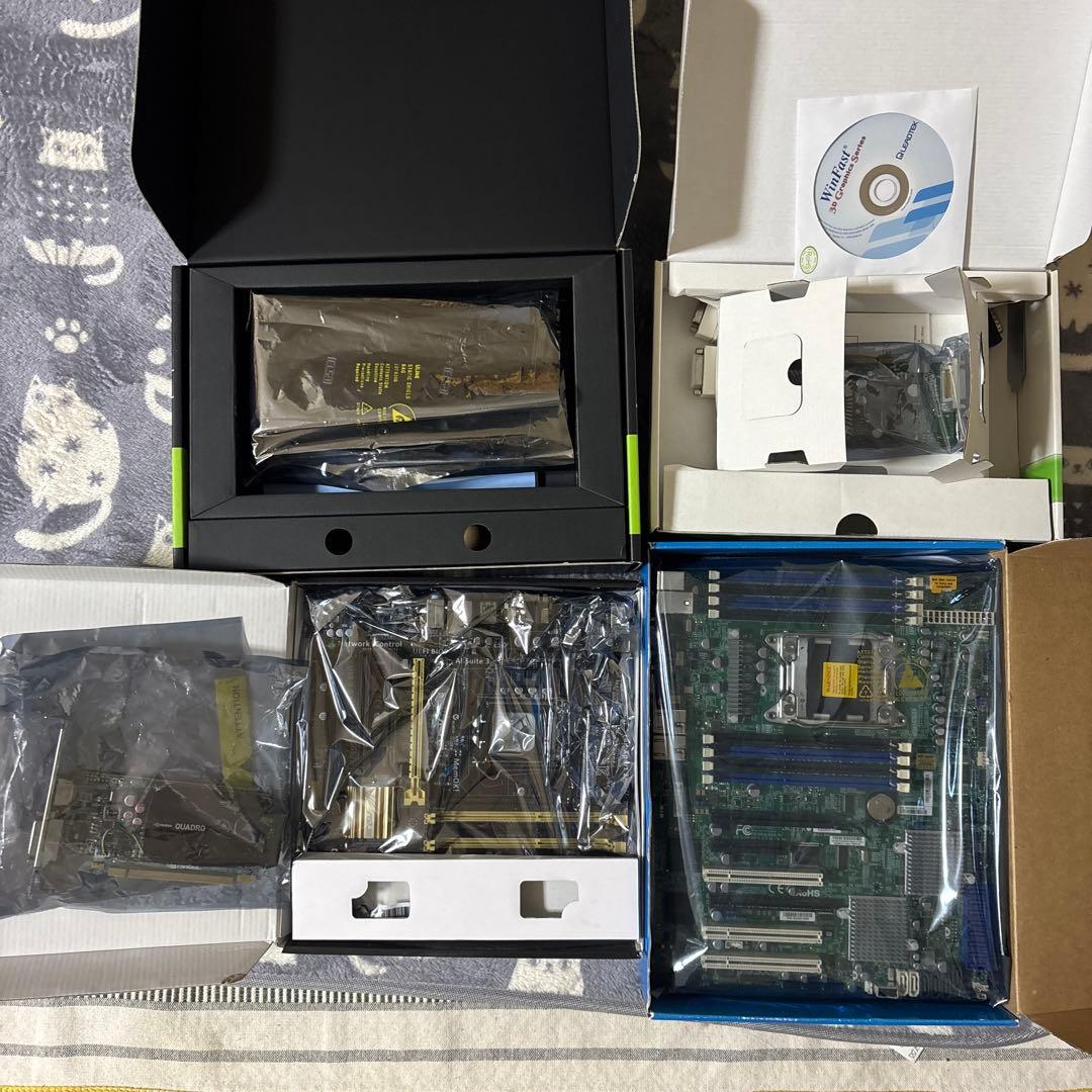 【ジャンク】マザーボードとグラフィックボード詰め合わせ