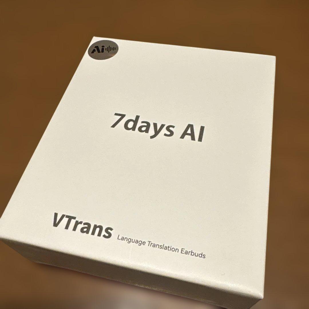 7days AI ワイヤレス通訳用イヤホン - メルカリ
