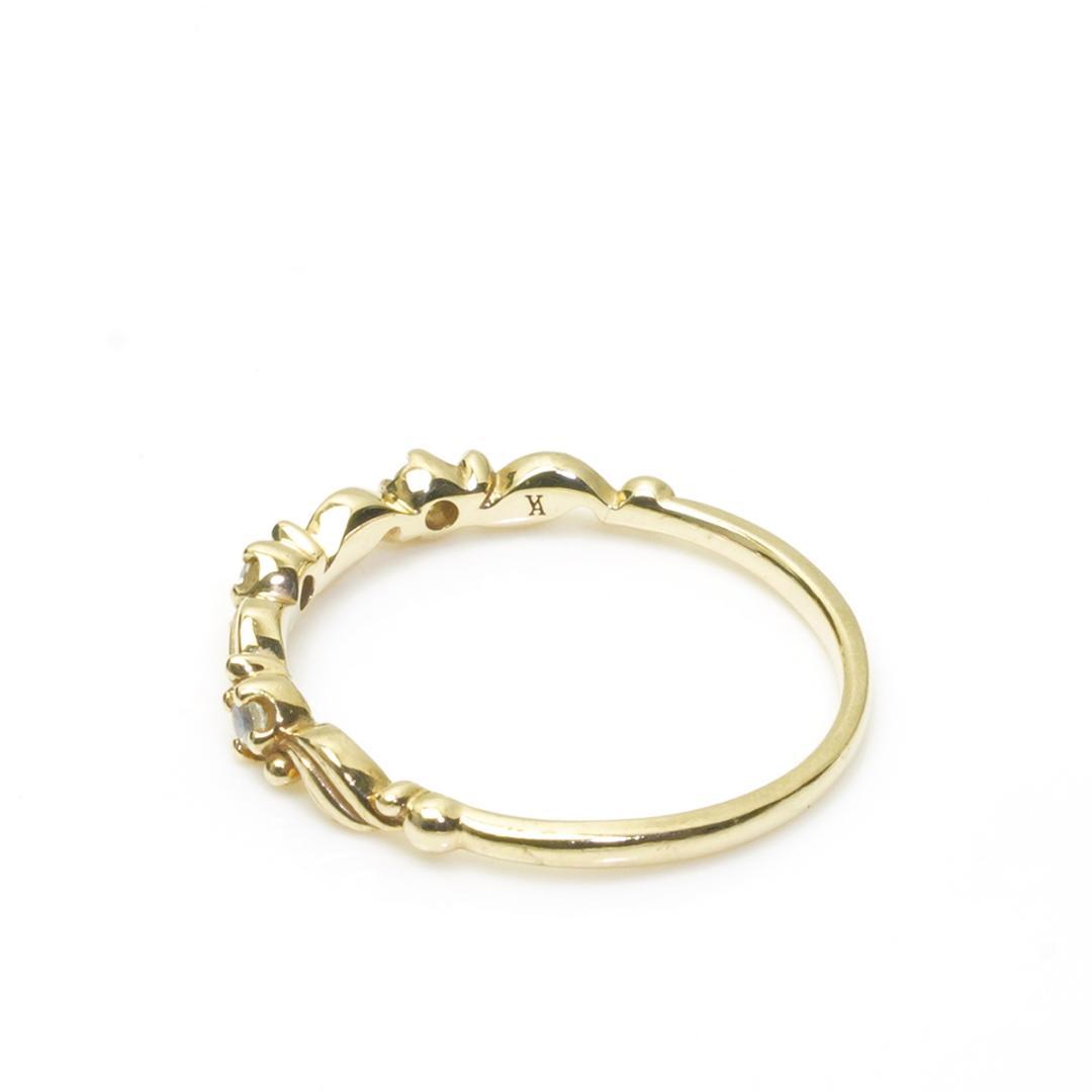 ヴァンドーム青山 K10YG クレムドーム リング 指輪 14.5号 1.4g