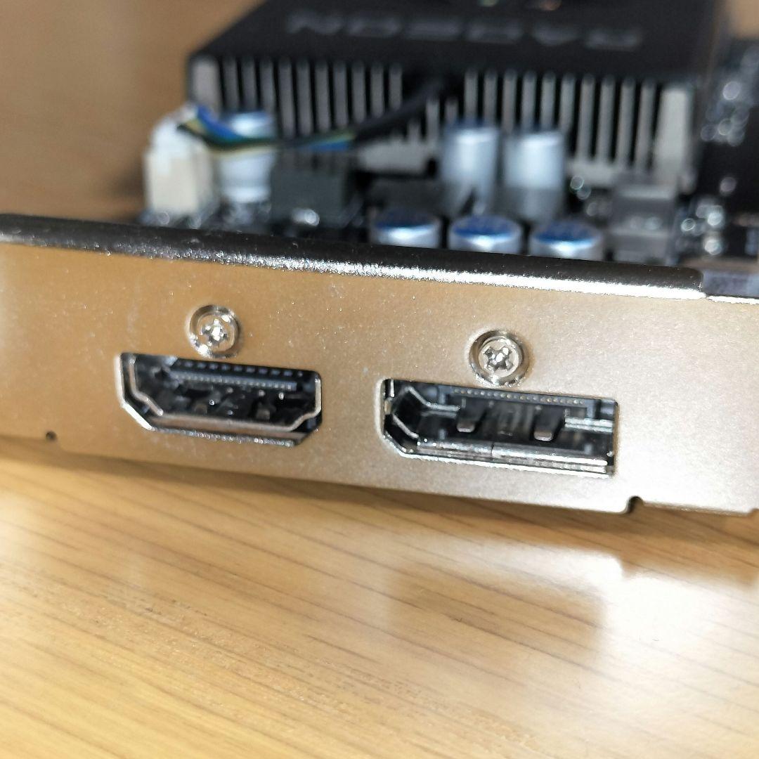 玄人志向 Radeon RX 6400 ロープロ対応 LP対応 箱なし グラボ