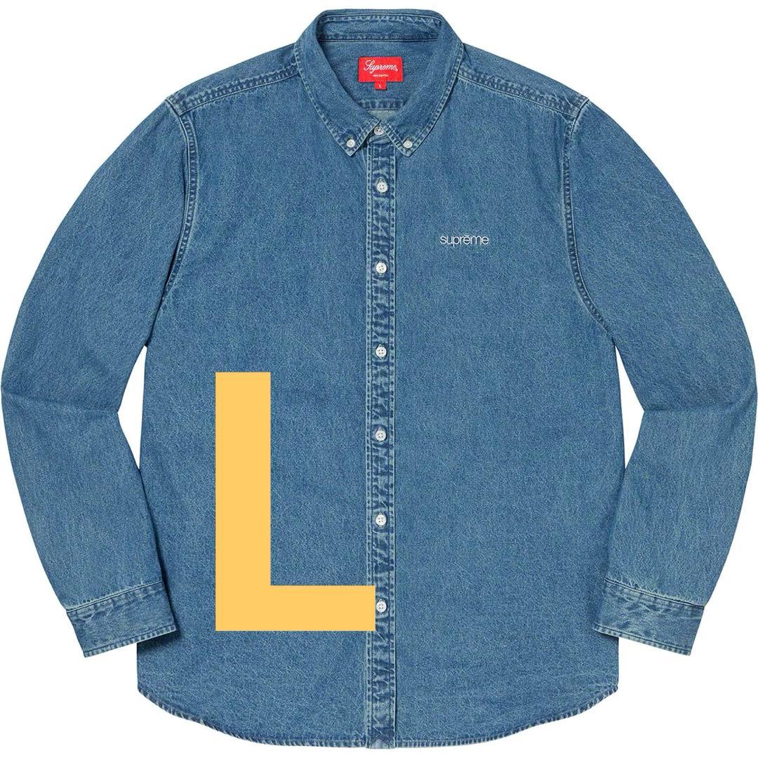 Supreme Classic Logo Denim Shirt デニム シャツ Supreme - Classic Logo Denim Shirt - ParkSIDER