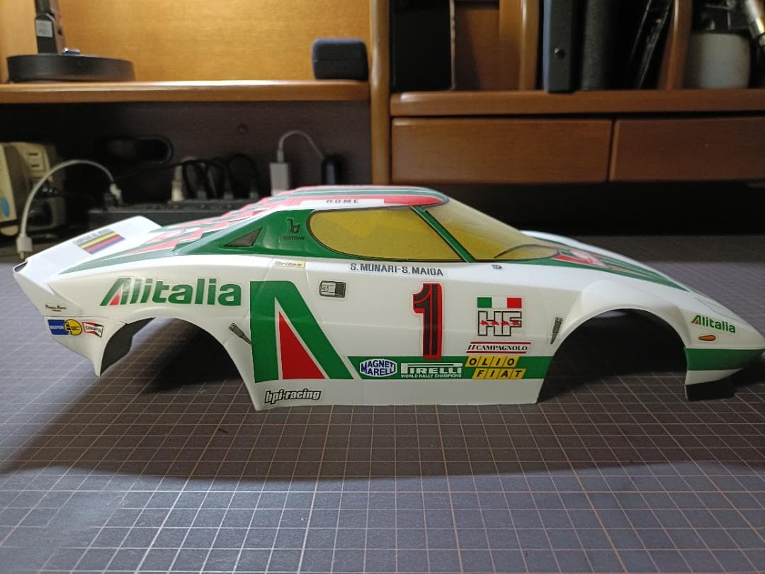 絶版 HPI 1/10 ランチア ストラトス ボディ 未完成品 - メルカリ