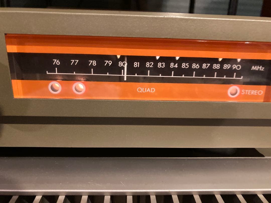 希少名機 英国QUAD FM3 FMチューナー日本バンド仕様ステレオ受信確認済み