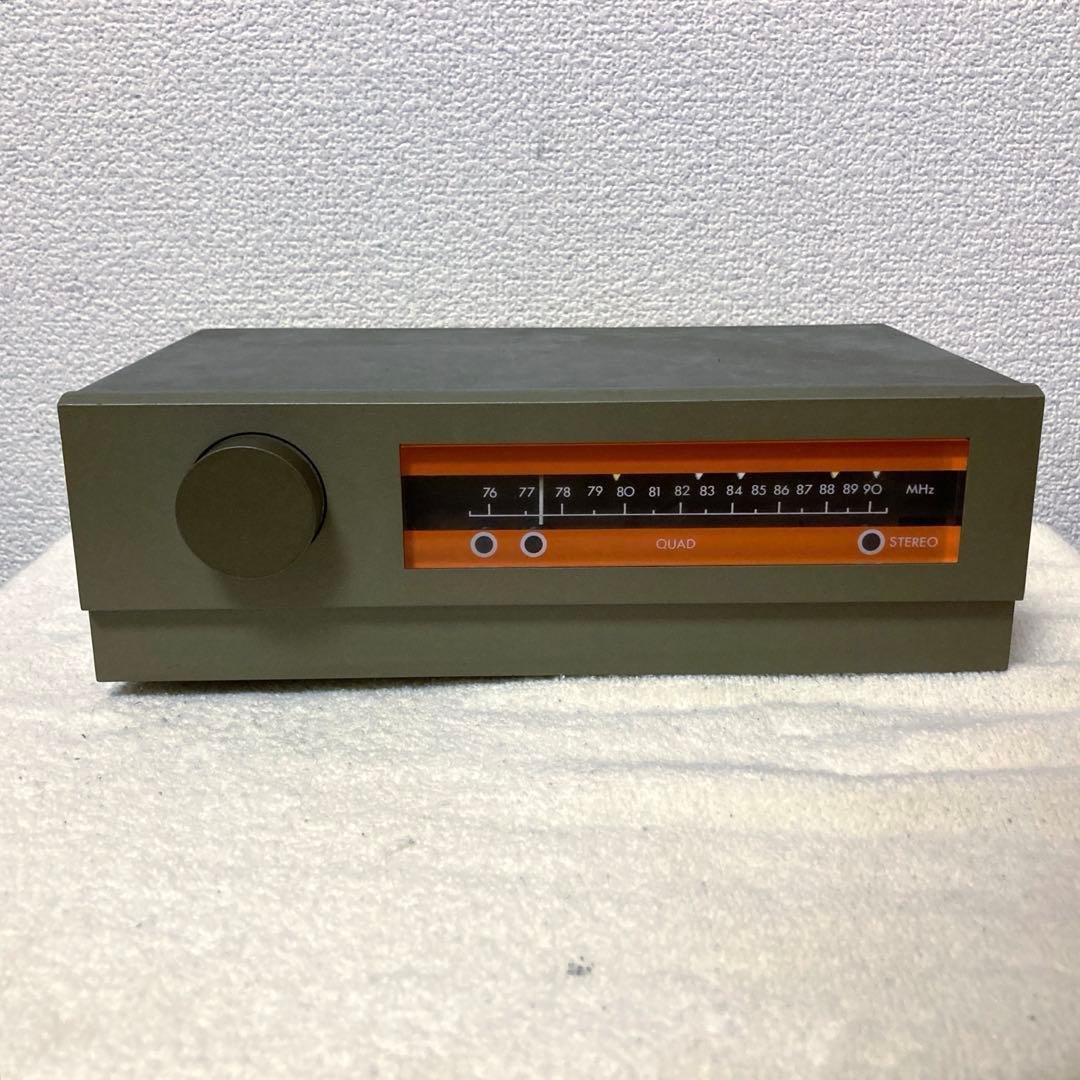 希少名機 英国QUAD FM3 FMチューナー日本バンド仕様ステレオ受信確認済み
