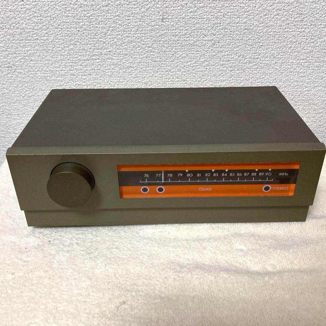 希少名機 英国QUAD FM3 FMチューナー日本バンド仕様ステレオ受信確認済み