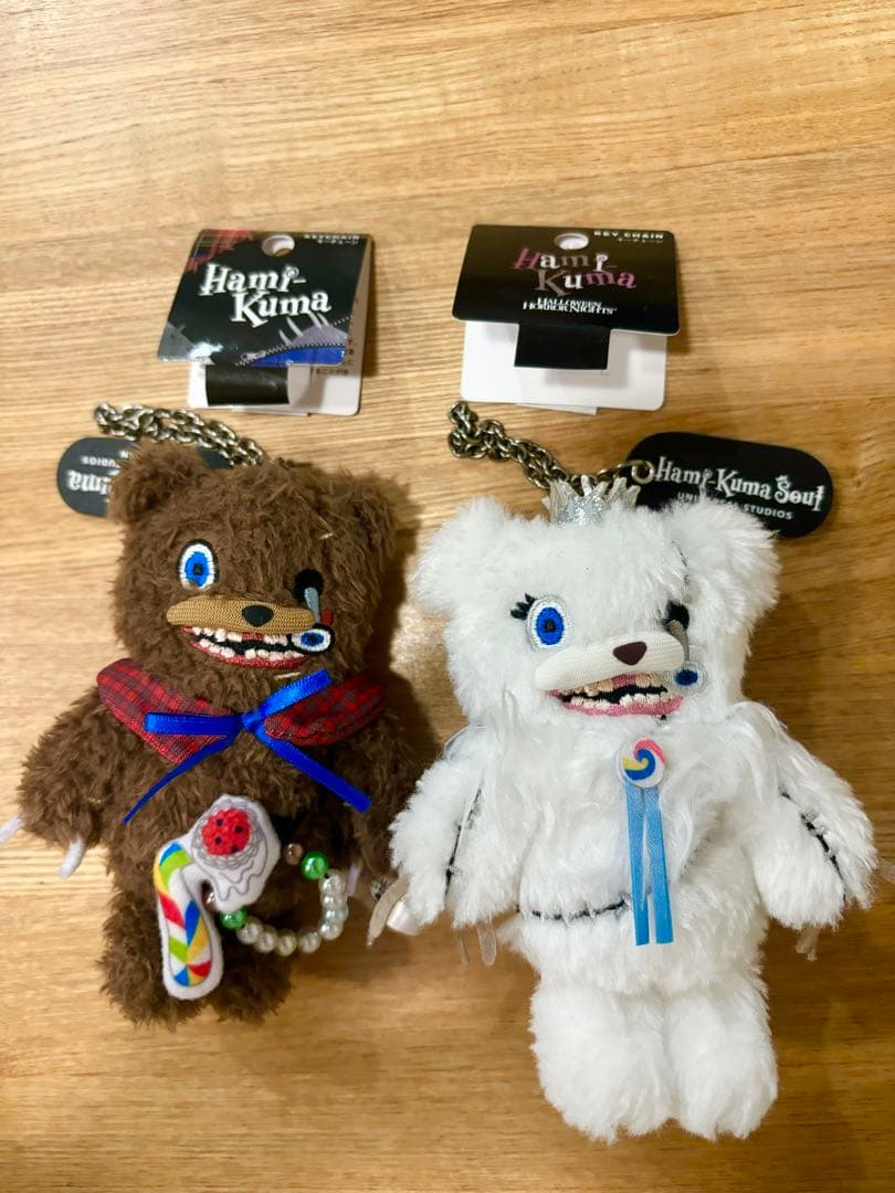 USJ ユニバ ハミクマ ハミクマソウル キーチェーン ぬいぐるみ