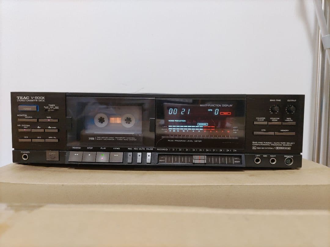 TEAC V-800X カセットデッキ動作確認済み　最終値下げ！