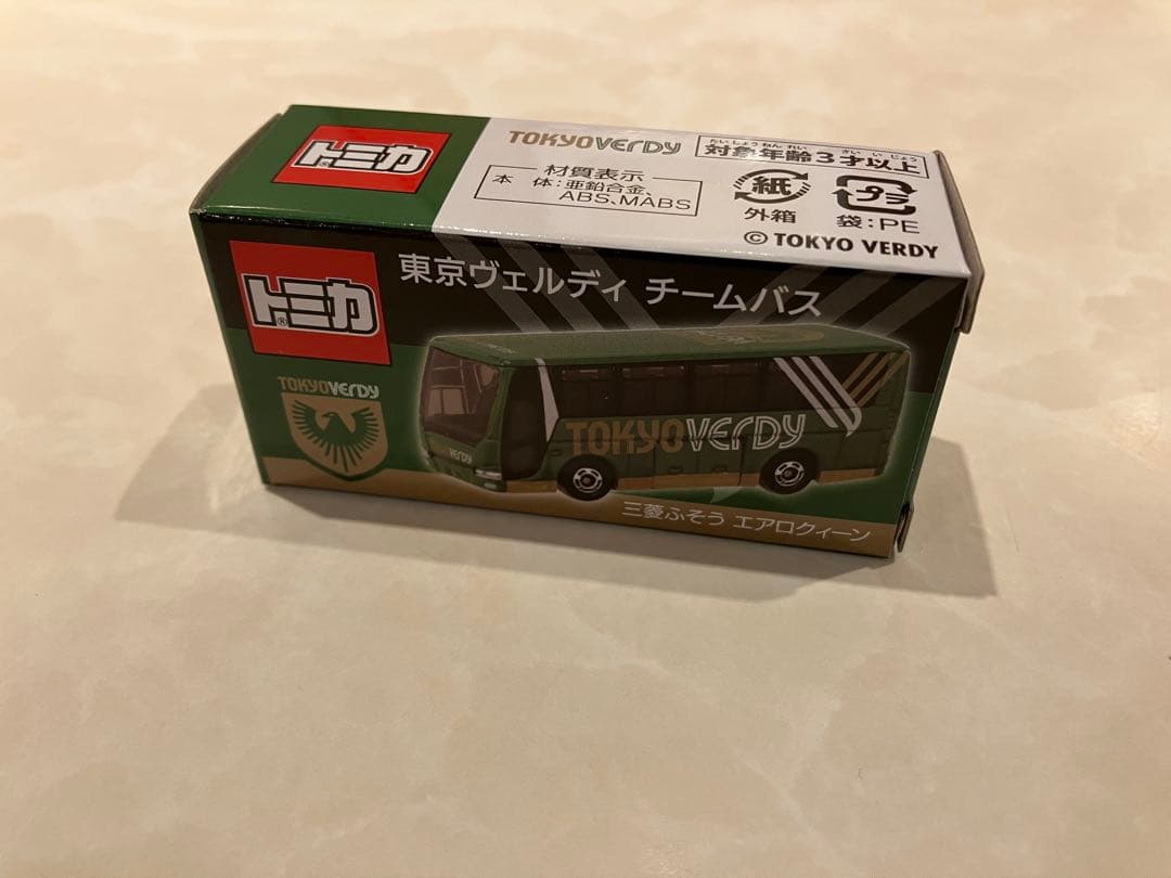 新品・未開封】トミカ☆東京ヴェルディ☆チームバス☆タカラトミー