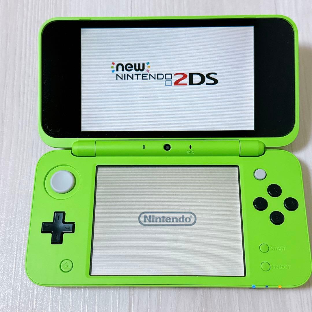 434 【箱付き極美品】ニンテンドー2DSLL マイクラ クリーパー